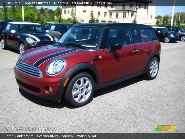 2009 Mini Cooper Clubman in Nightfire Red Metallic