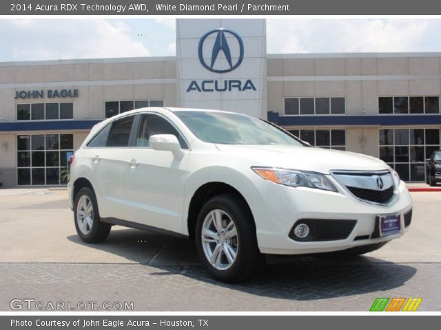 2014 Acura RDX Technology AWD in White Diamond Pearl