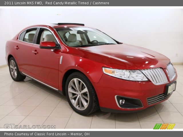 2011 Lincoln MKS FWD in Red Candy Metallic Tinted