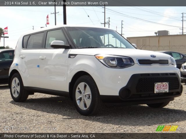 2014 Kia Soul 1.6 in Clear White