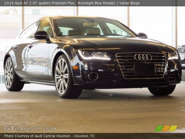 2014 Audi A7 3.0T quattro Premium Plus in Moonlight Blue Metallic
