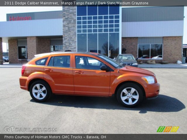 2011 Dodge Caliber Mainstreet in Mango Tango Pearl