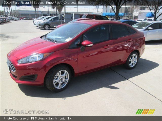 2014 Ford Fiesta SE Sedan in Ruby Red