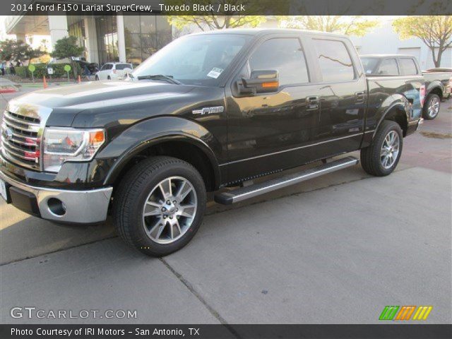 2014 Ford F150 Lariat SuperCrew in Tuxedo Black