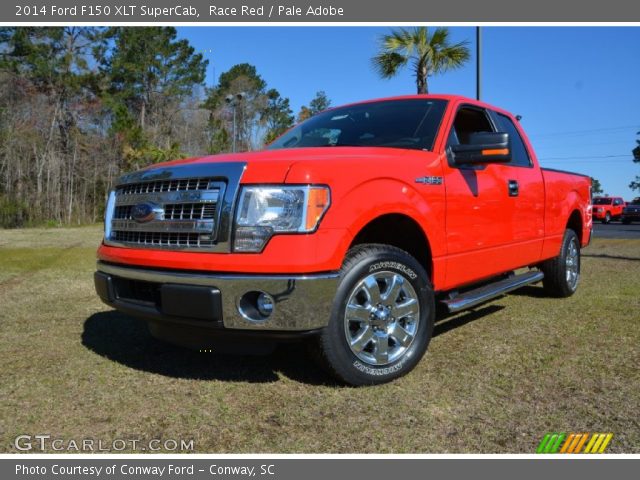 2014 Ford F150 XLT SuperCab in Race Red