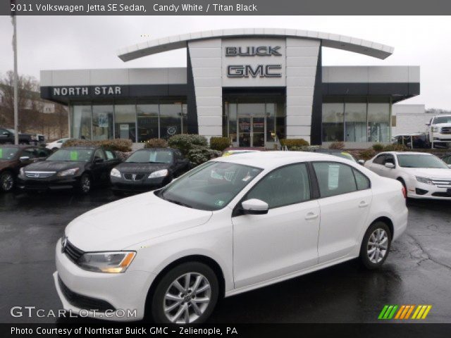 2011 Volkswagen Jetta SE Sedan in Candy White