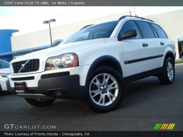 2005 Volvo XC90 T6 AWD in Ice White