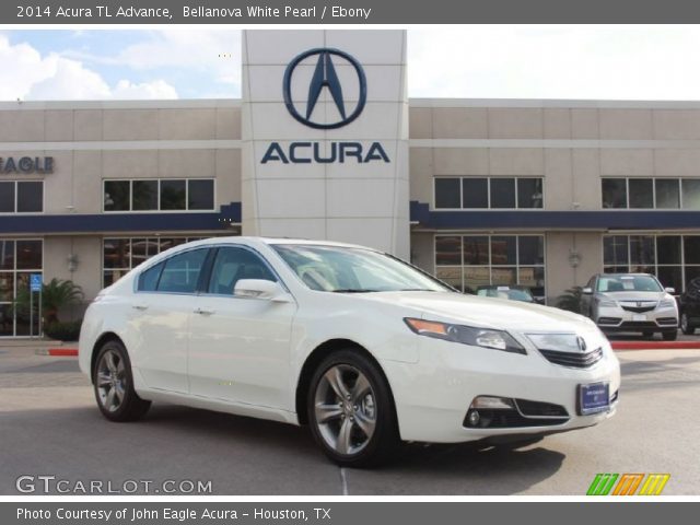 2014 Acura TL Advance in Bellanova White Pearl