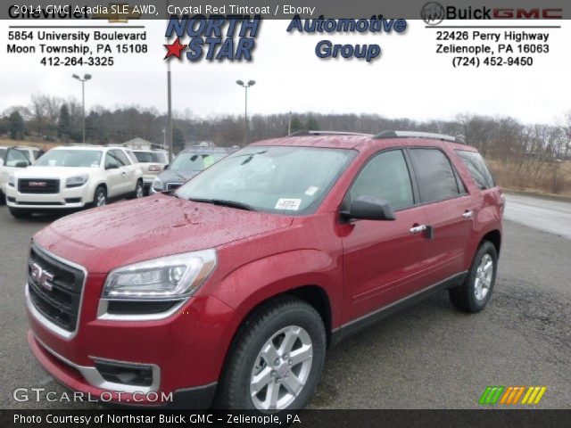 2014 GMC Acadia SLE AWD in Crystal Red Tintcoat