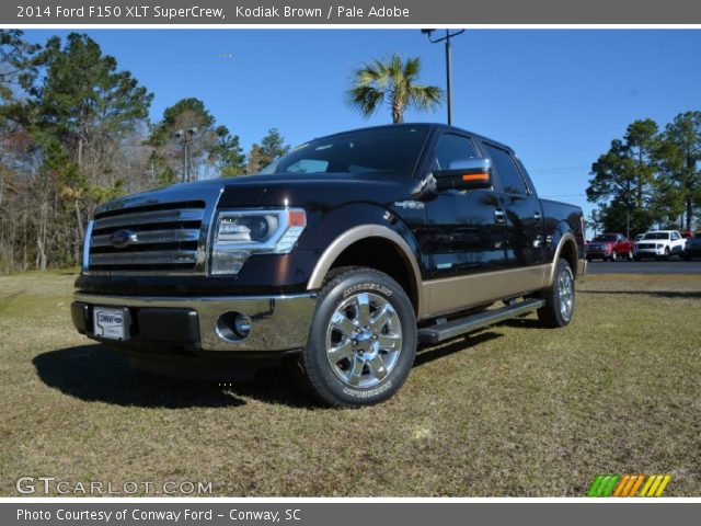 2014 Ford F150 XLT SuperCrew in Kodiak Brown