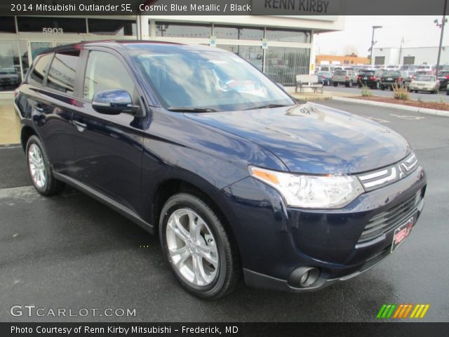 2014 Mitsubishi Outlander SE in Cosmic Blue Metallic