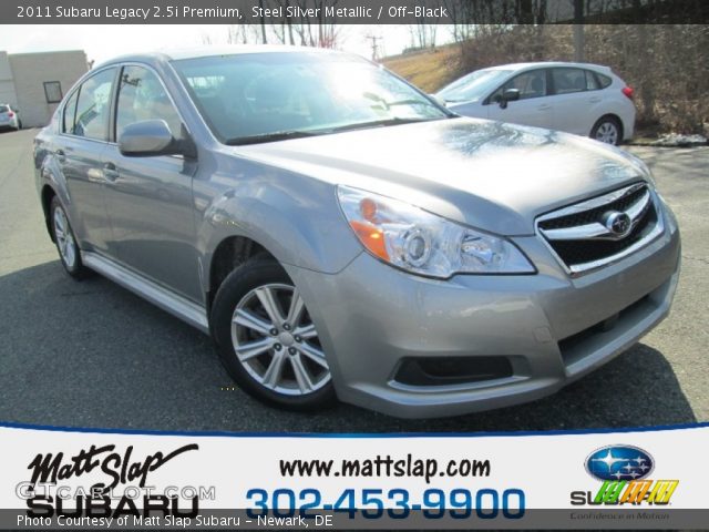 2011 Subaru Legacy 2.5i Premium in Steel Silver Metallic