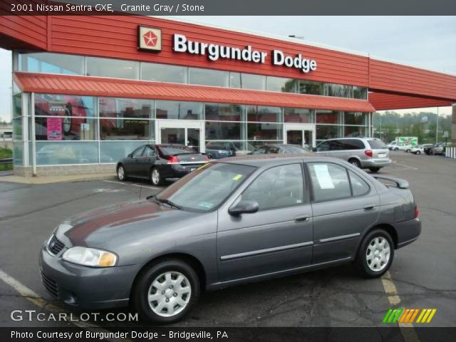 2001 Nissan Sentra GXE in Granite Gray