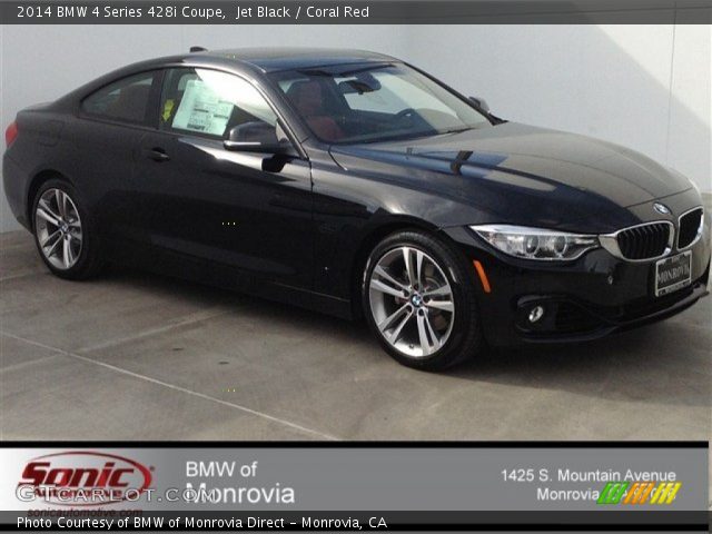 2014 BMW 4 Series 428i Coupe in Jet Black