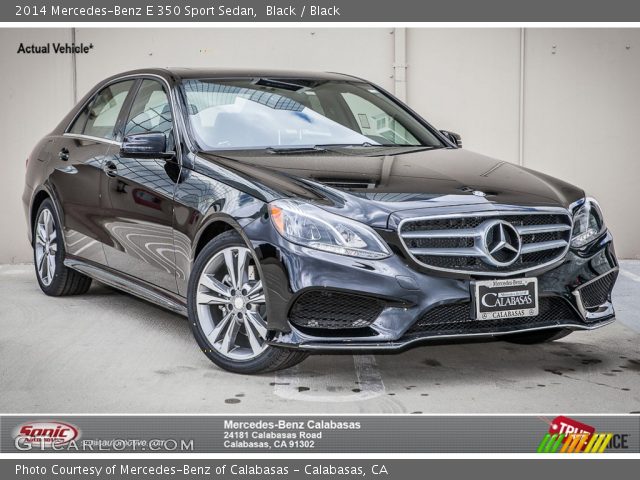 2014 Mercedes-Benz E 350 Sport Sedan in Black