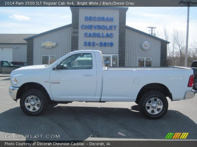 2014 Ram 3500 SLT Regular Cab 4x4 in Bright White