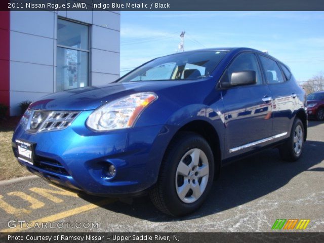 2011 Nissan Rogue S AWD in Indigo Blue Metallic