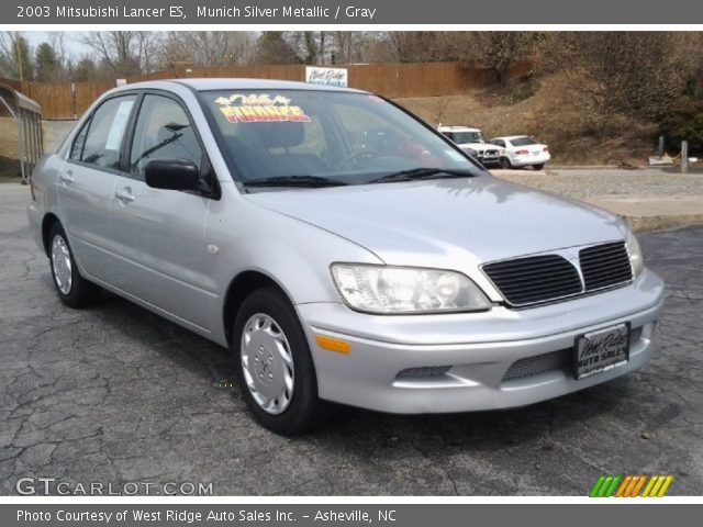 2003 Mitsubishi Lancer ES in Munich Silver Metallic