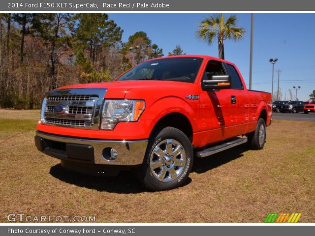 2014 Ford F150 XLT SuperCab in Race Red