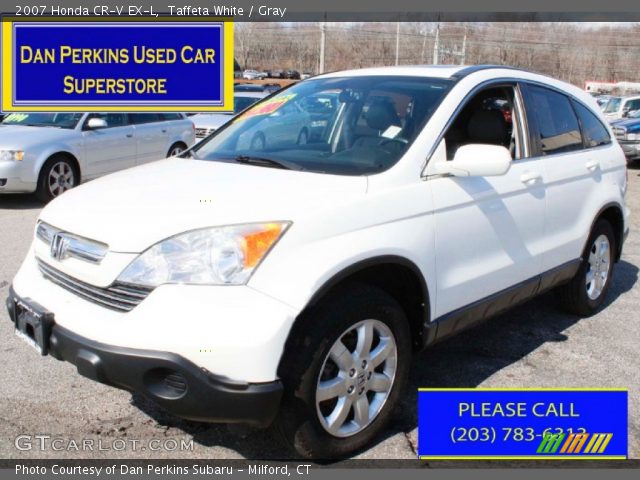 2007 Honda CR-V EX-L in Taffeta White
