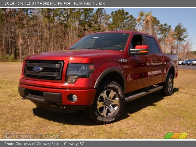 2014 Ford F150 FX4 SuperCrew 4x4 in Ruby Red