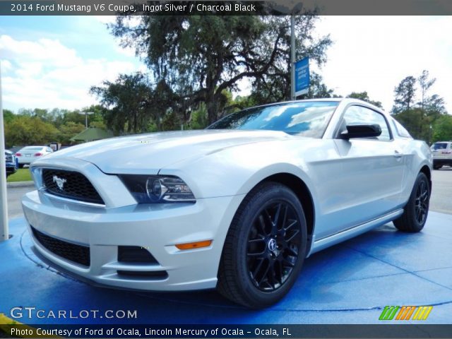 2014 Ford Mustang V6 Coupe in Ingot Silver