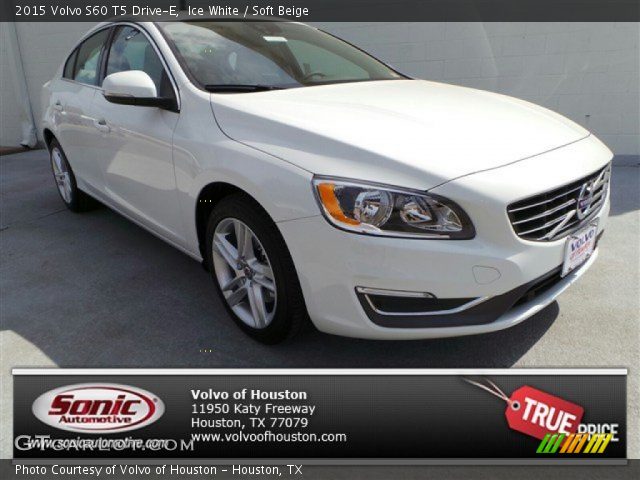 2015 Volvo S60 T5 Drive-E in Ice White