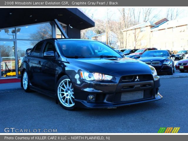 2008 Mitsubishi Lancer Evolution GSR in Graphite Gray Pearl