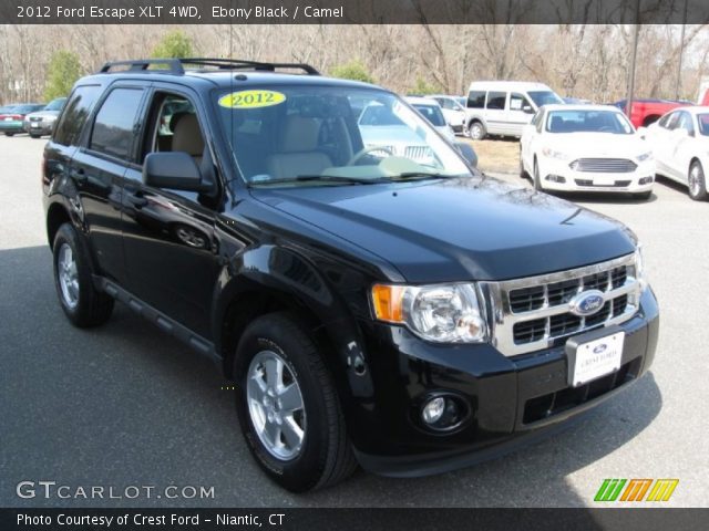 2012 Ford Escape XLT 4WD in Ebony Black