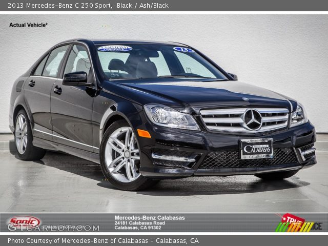 2013 Mercedes-Benz C 250 Sport in Black