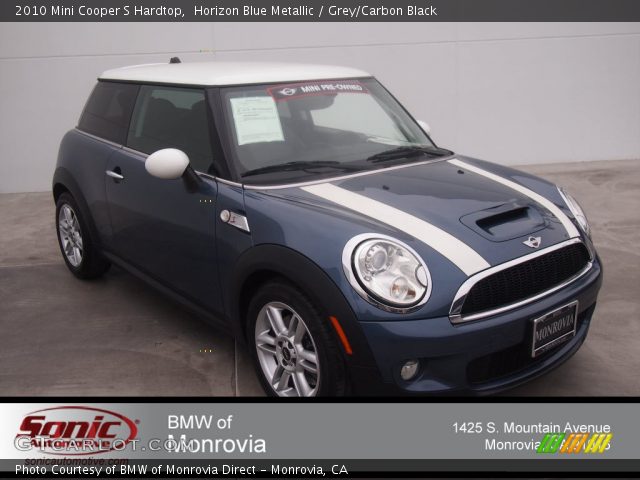 2010 Mini Cooper S Hardtop in Horizon Blue Metallic