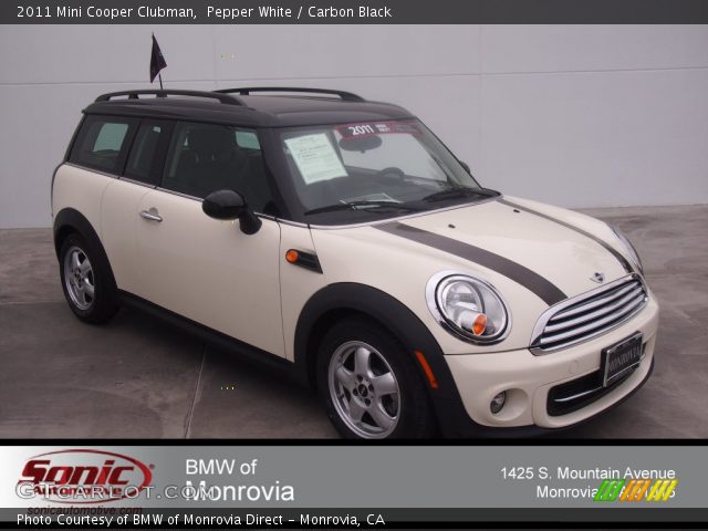 2011 Mini Cooper Clubman in Pepper White