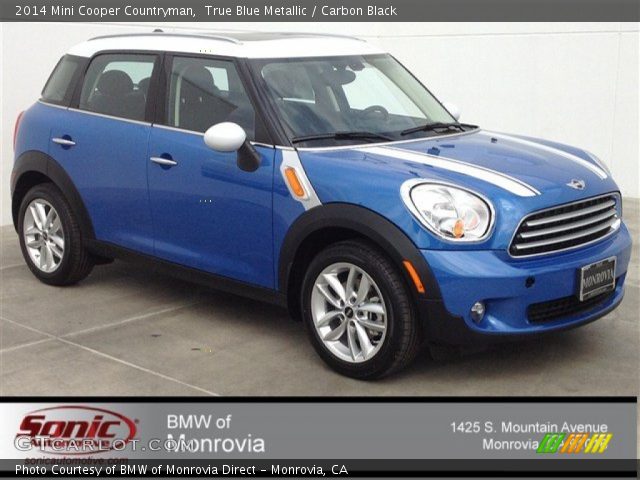 2014 Mini Cooper Countryman in True Blue Metallic