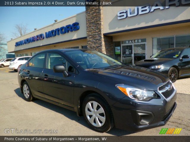 2013 Subaru Impreza 2.0i 4 Door in Dark Gray Metallic