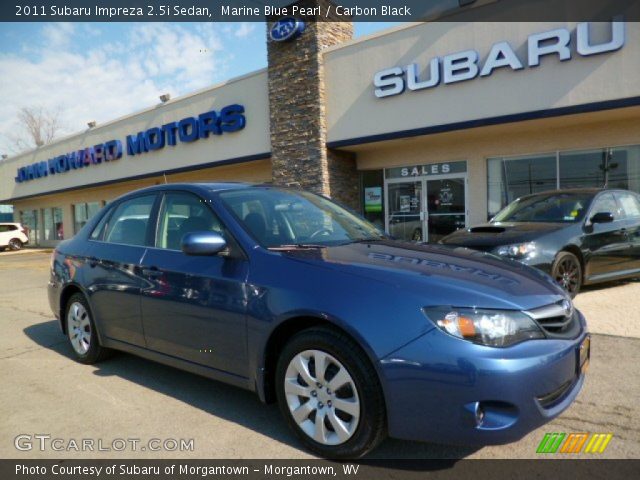 2011 Subaru Impreza 2.5i Sedan in Marine Blue Pearl