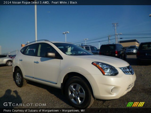 2014 Nissan Rogue Select S AWD in Pearl White