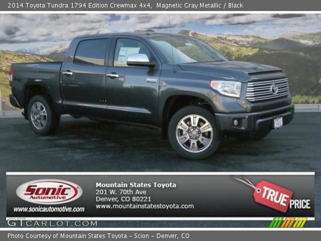 2014 Toyota Tundra 1794 Edition Crewmax 4x4 in Magnetic Gray Metallic