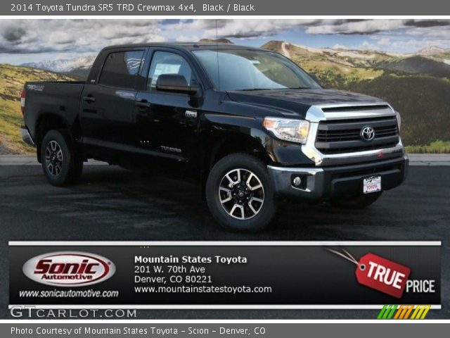 2014 Toyota Tundra SR5 TRD Crewmax 4x4 in Black