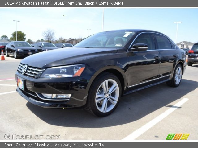 2014 Volkswagen Passat TDI SEL Premium in Black