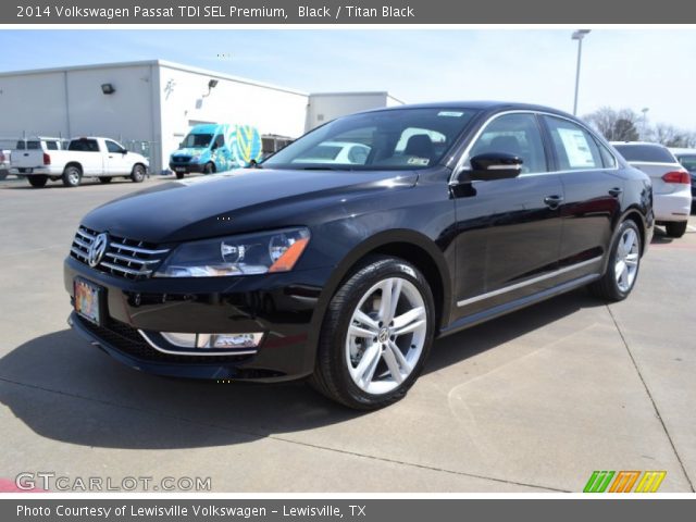 2014 Volkswagen Passat TDI SEL Premium in Black