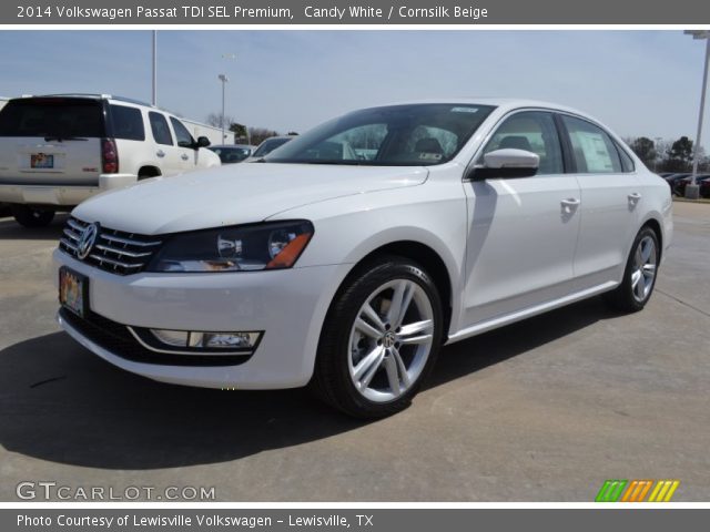 2014 Volkswagen Passat TDI SEL Premium in Candy White