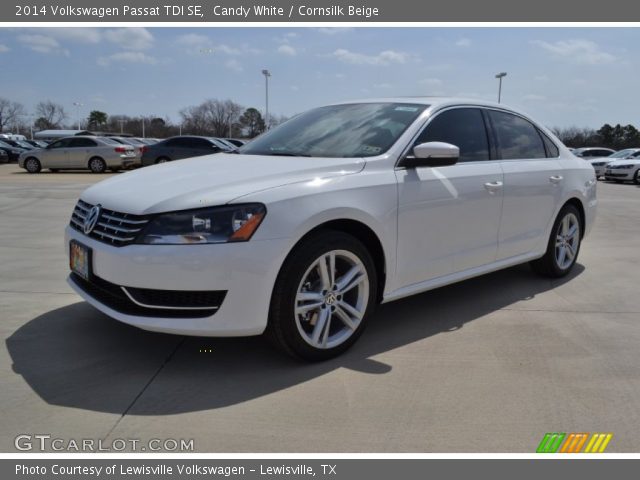 2014 Volkswagen Passat TDI SE in Candy White