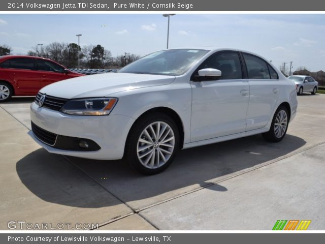 2014 Volkswagen Jetta TDI Sedan in Pure White