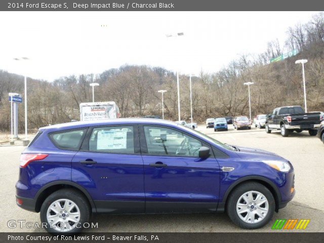 2014 Ford Escape S in Deep Impact Blue