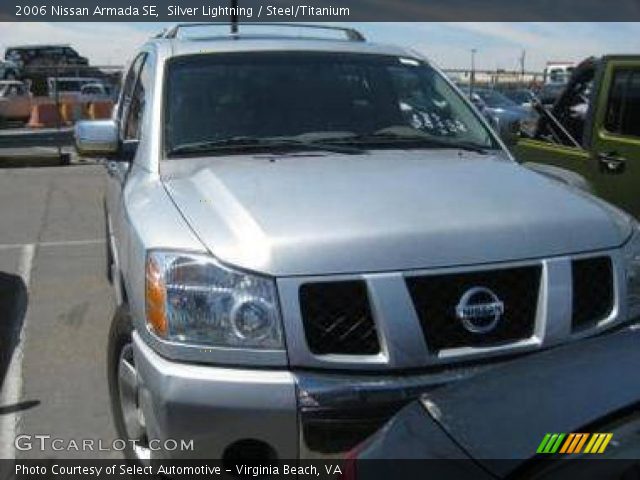 2006 Nissan Armada SE in Silver Lightning