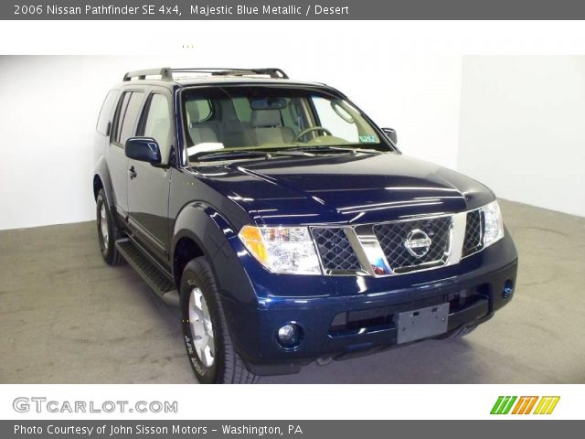2006 Nissan Pathfinder SE 4x4 in Majestic Blue Metallic