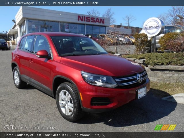2013 Volkswagen Tiguan S in Wild Cherry Metallic