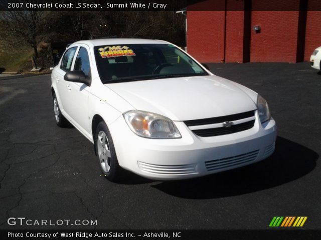2007 Chevrolet Cobalt LS Sedan in Summit White