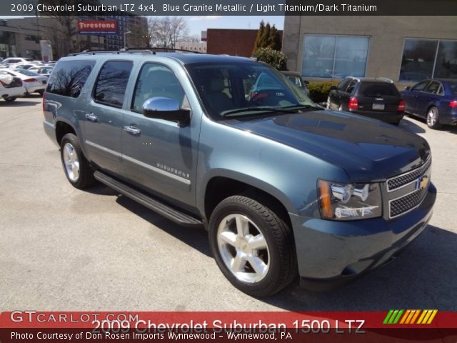 2009 Chevrolet Suburban LTZ 4x4 in Blue Granite Metallic
