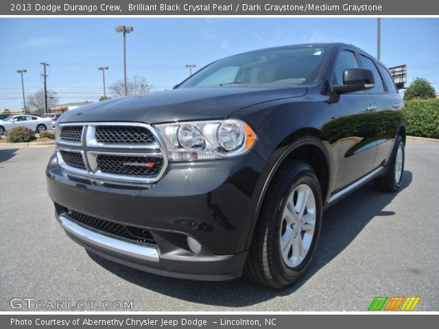 2013 Dodge Durango Crew in Brilliant Black Crystal Pearl